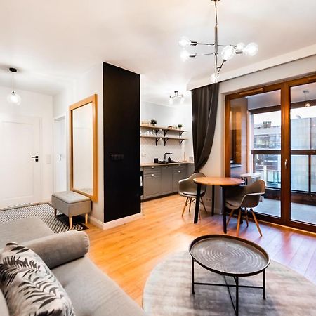 Grzybowska Luxury Apartment Warschau Exterior foto
