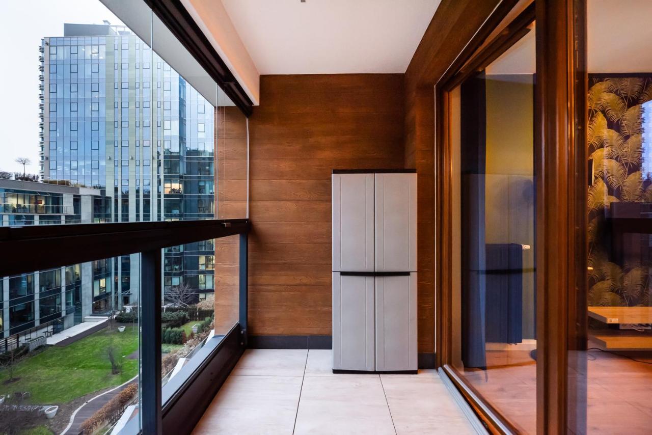 Grzybowska Luxury Apartment Warschau Exterior foto