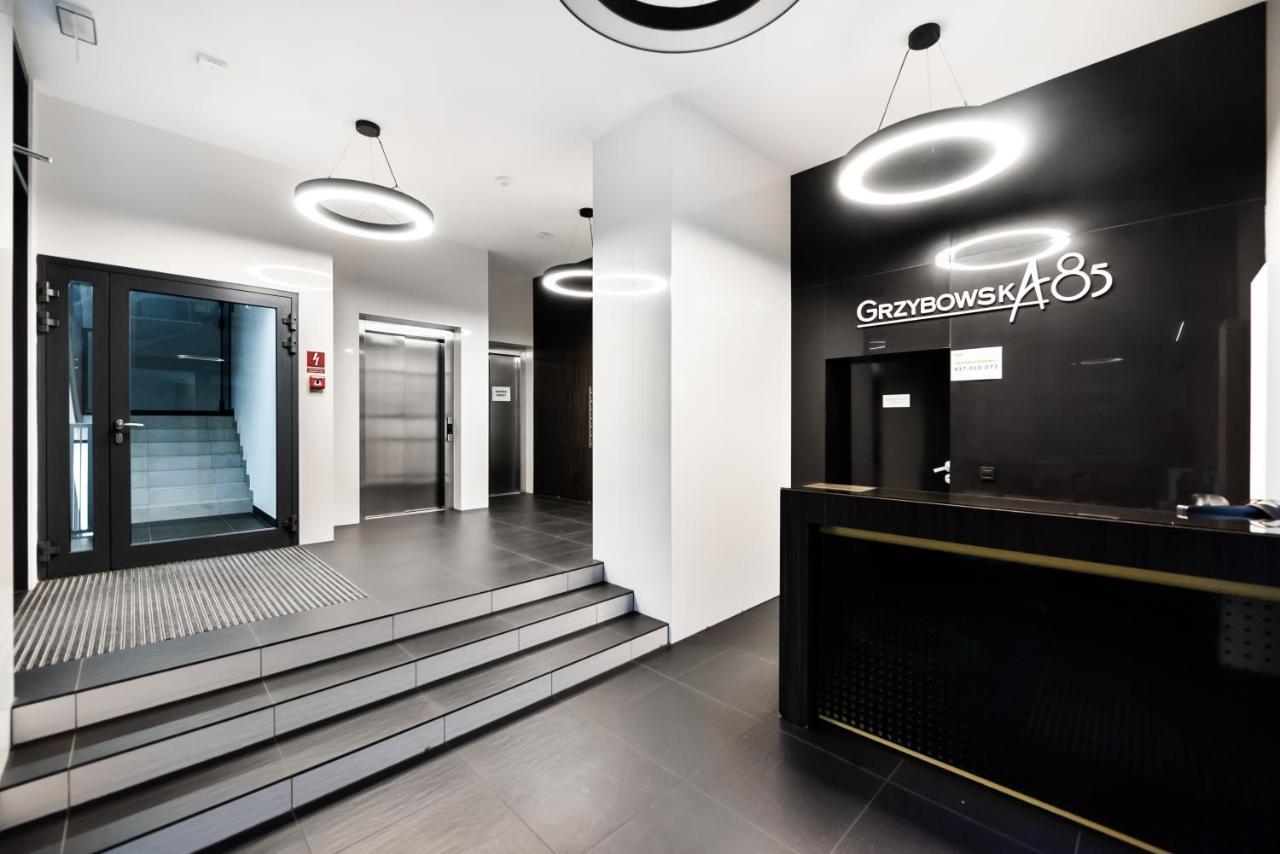Grzybowska Luxury Apartment Warschau Exterior foto