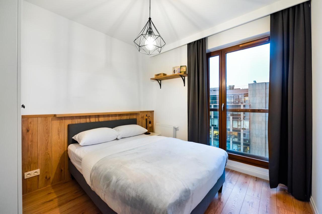 Grzybowska Luxury Apartment Warschau Exterior foto